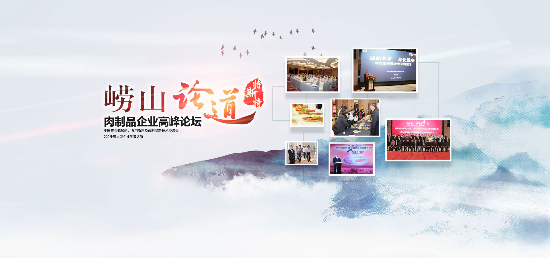 特斯特-嶗山論道,肉制品企業高峰論壇會